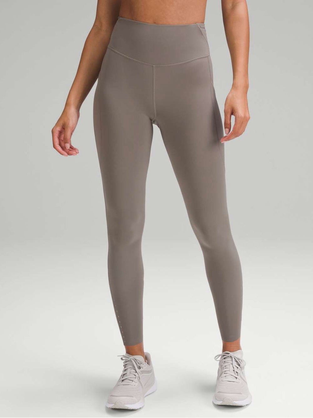 Lululemon Fast and Free High-Rise Tight 25” Pockets, Carbon Dust 6 - Picture 5 of 8